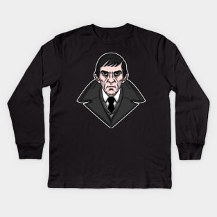 Barnabas Collins Kids Long Sleeve T-Shirt